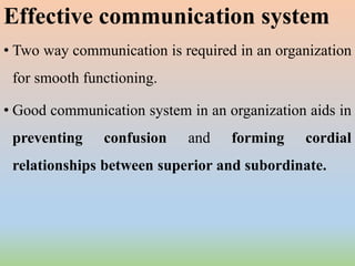 Good Communication System Organization | PPTX