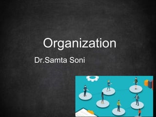 Organization
Dr.Samta Soni
 