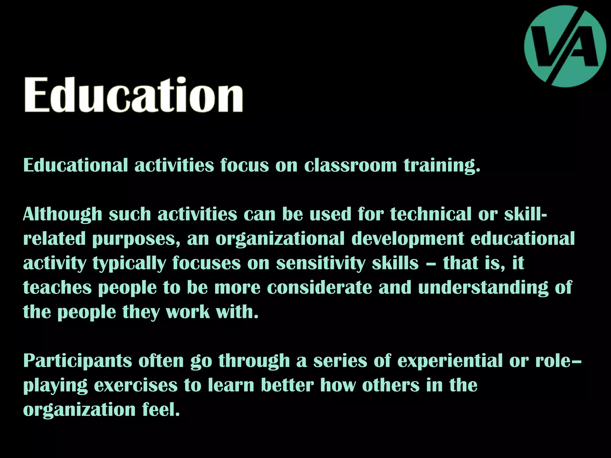 Organization Development Techniques