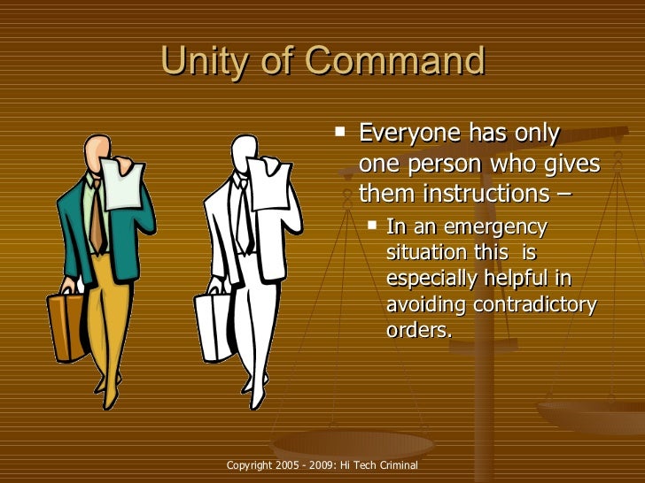 Organization of Law Enforcement Agencies