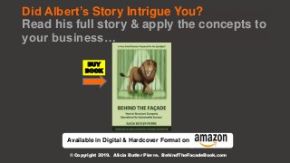Available in Digital & Hardcover Format on
Did Albert’s Story Intrigue You?
Read his full story & apply the concepts to
yo...