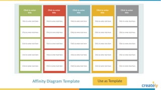 Affinity Diagram Template
 