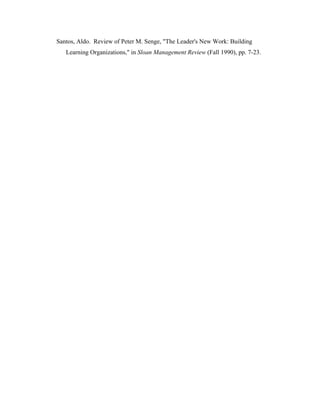 Organizational Learning