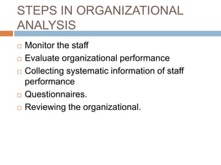 Organizational analysis 5