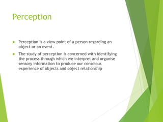 Organizational behavior | PPTX