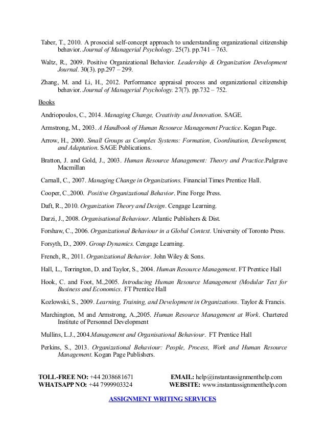 Organizational Behavior The Culture And Structure Of A