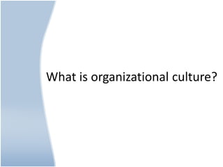 Organizational Structure and Culture | PDF
