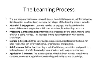 Organizational Behaviour - Learning Perspective | PPTX