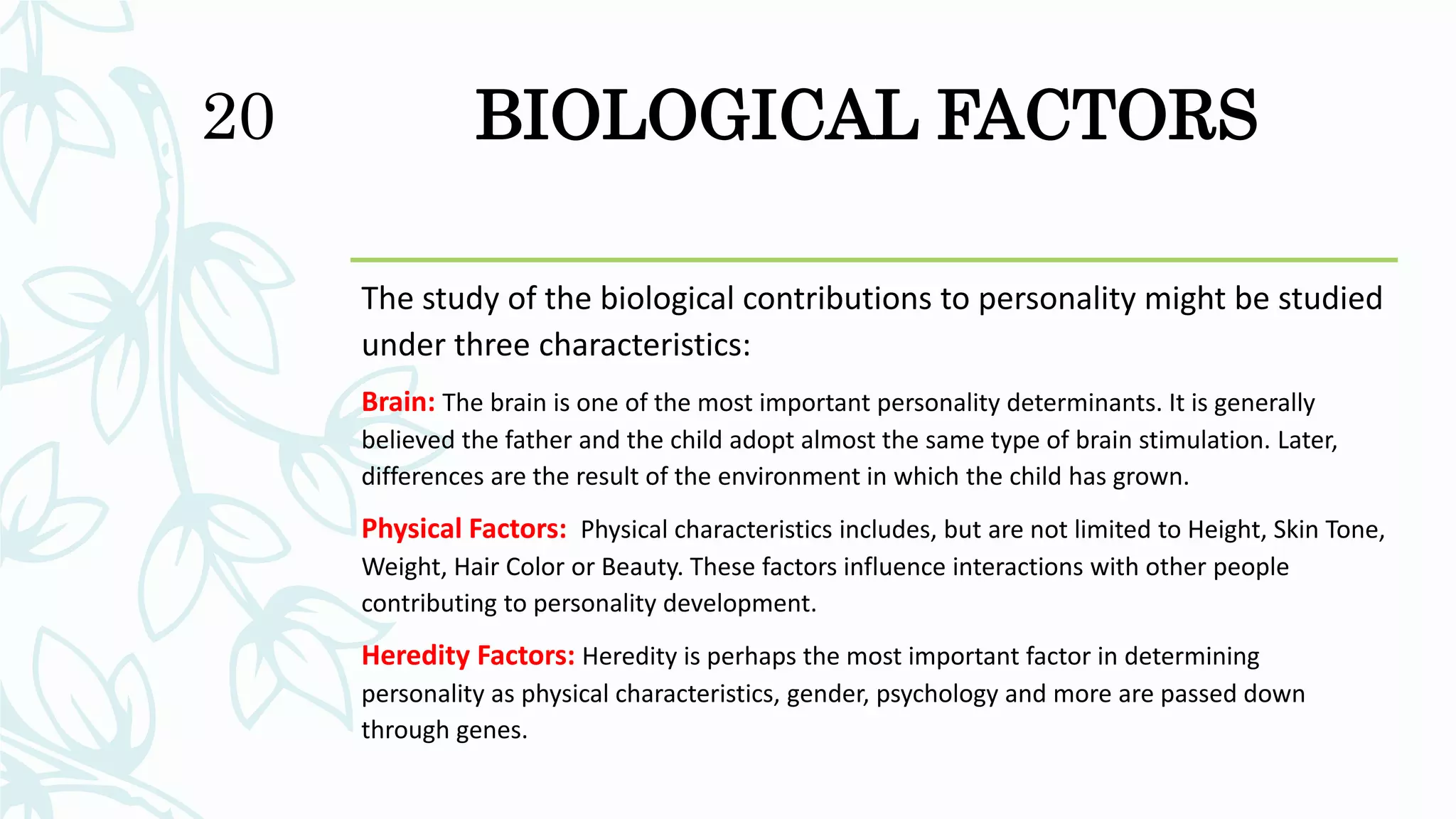 Personality & Individual Behaviour | PPTX