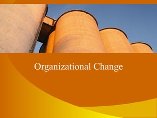 Organizational Change 