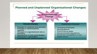Organizational Change and Stress Management | PDF