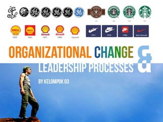 Organizational change & leadership processes | PPTX