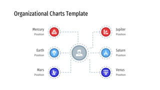 Organizational Charts Template
Saturn
Position
Venus
Position
Jupiter
Position
Mercury
Position
Earth
Position
Mars
Position
 