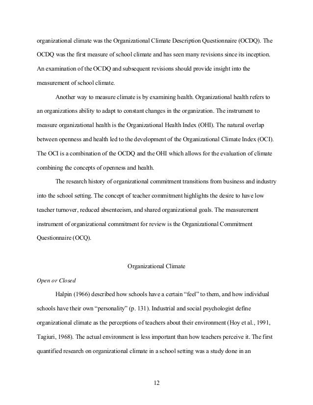 Organizational climate and motivation image