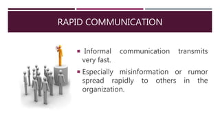 Faster Communnication Importance of Organizational Communication | PPTX