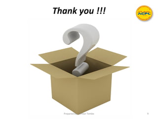 Thank you !!!
Prepared by - Omkar Tembe 9
 