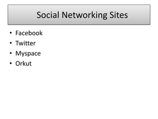  Networking  Software