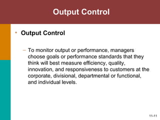 Organizational Control and Change | PPT | Business Accounting & Finance ...