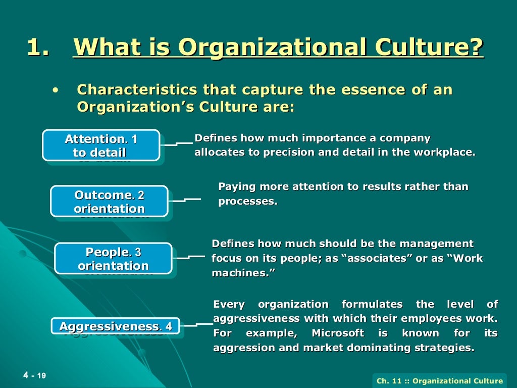 Organizational culture