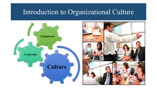 Introduction to Organizational Culture
 