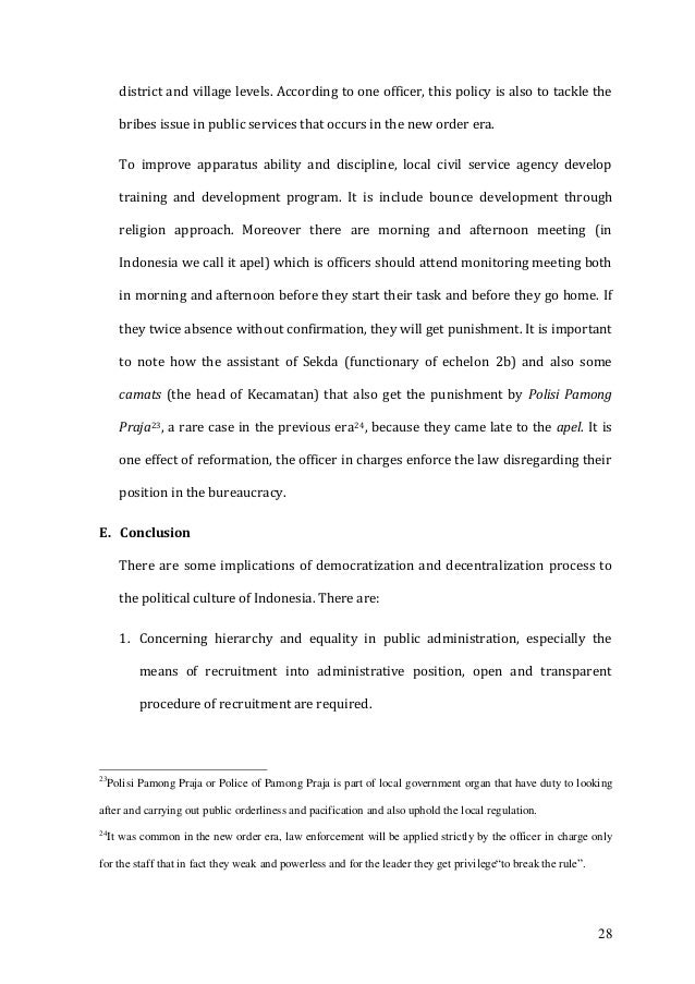 Master thesis organizational change
