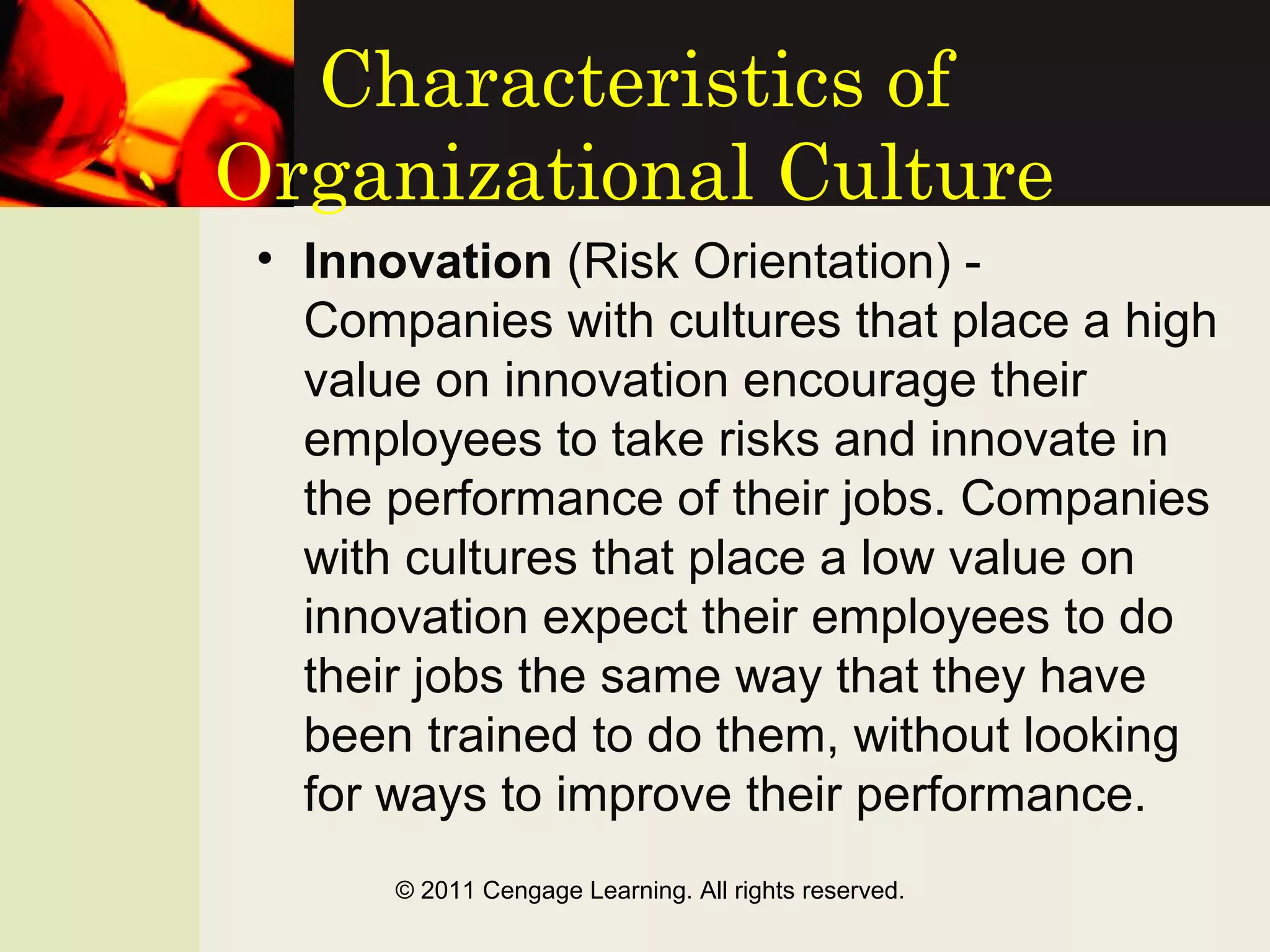 Organizational culture presentation | PPT