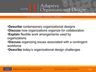 管理学原则-组织设计Chapter 12 Organizational Design.ppt