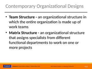 Mercer Org Design 管理学原则-组织设计Chapter 12 Organizational Design.ppt