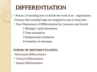 Organizational design and structure | PPT