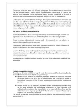 Organizational development and the impact of globalization | PDF