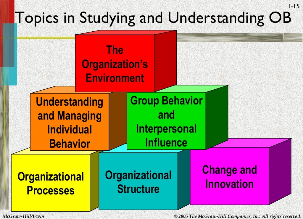 Organizational Behavior Management Introduction Organizational Behavior Management Introduction