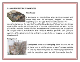 Store Building Terminolagy Organizational framework | PPTX