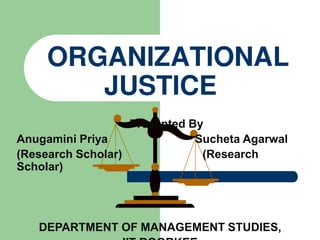 Presented By
Anugamini Priya
Sucheta Agarwal
(Research Scholar)
(Research
Scholar)

DEPARTMENT OF MANAGEMENT STUDIES,

 