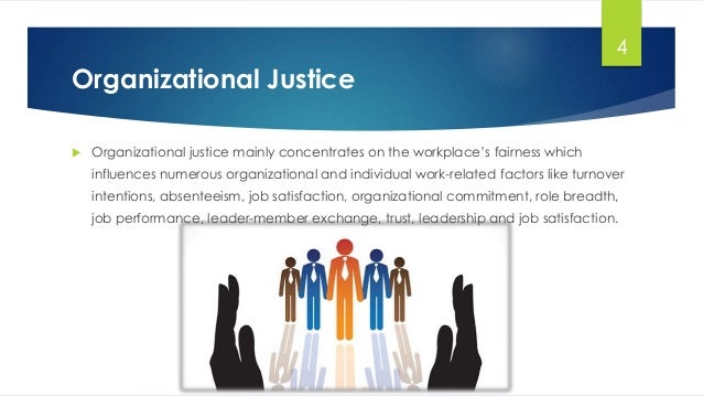 Dissertation organisational justice