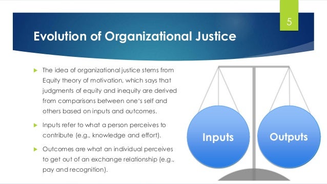 Dissertation organisational justice