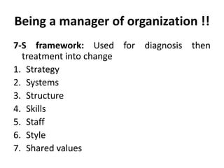 Organizational management | PPTX