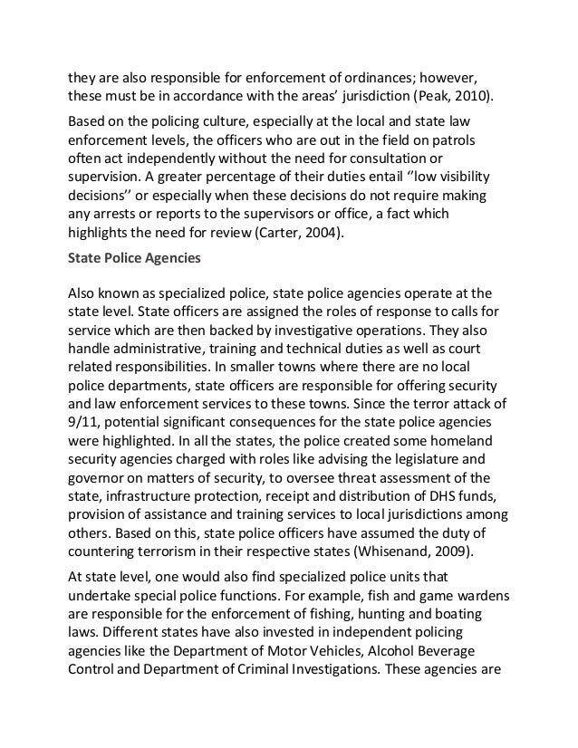 Law enforcement essay examples image