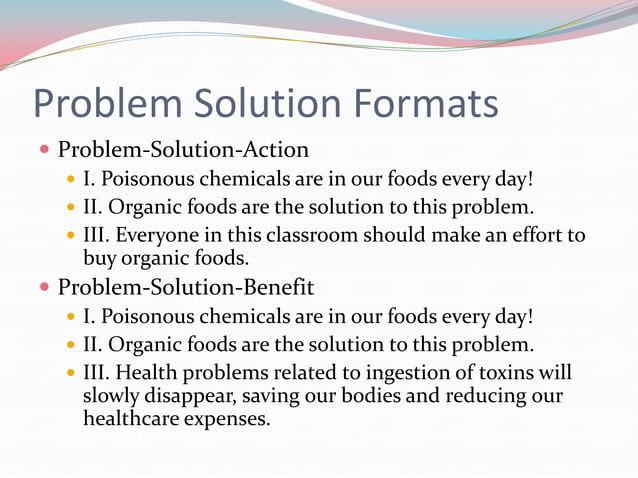 Organizational patterns for speeches PPTX