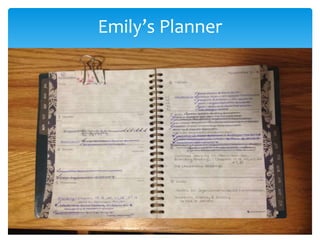 Emily’s Planner
 