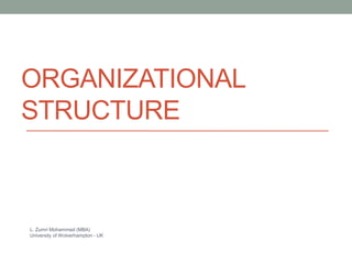 Organizational Structure | PPT