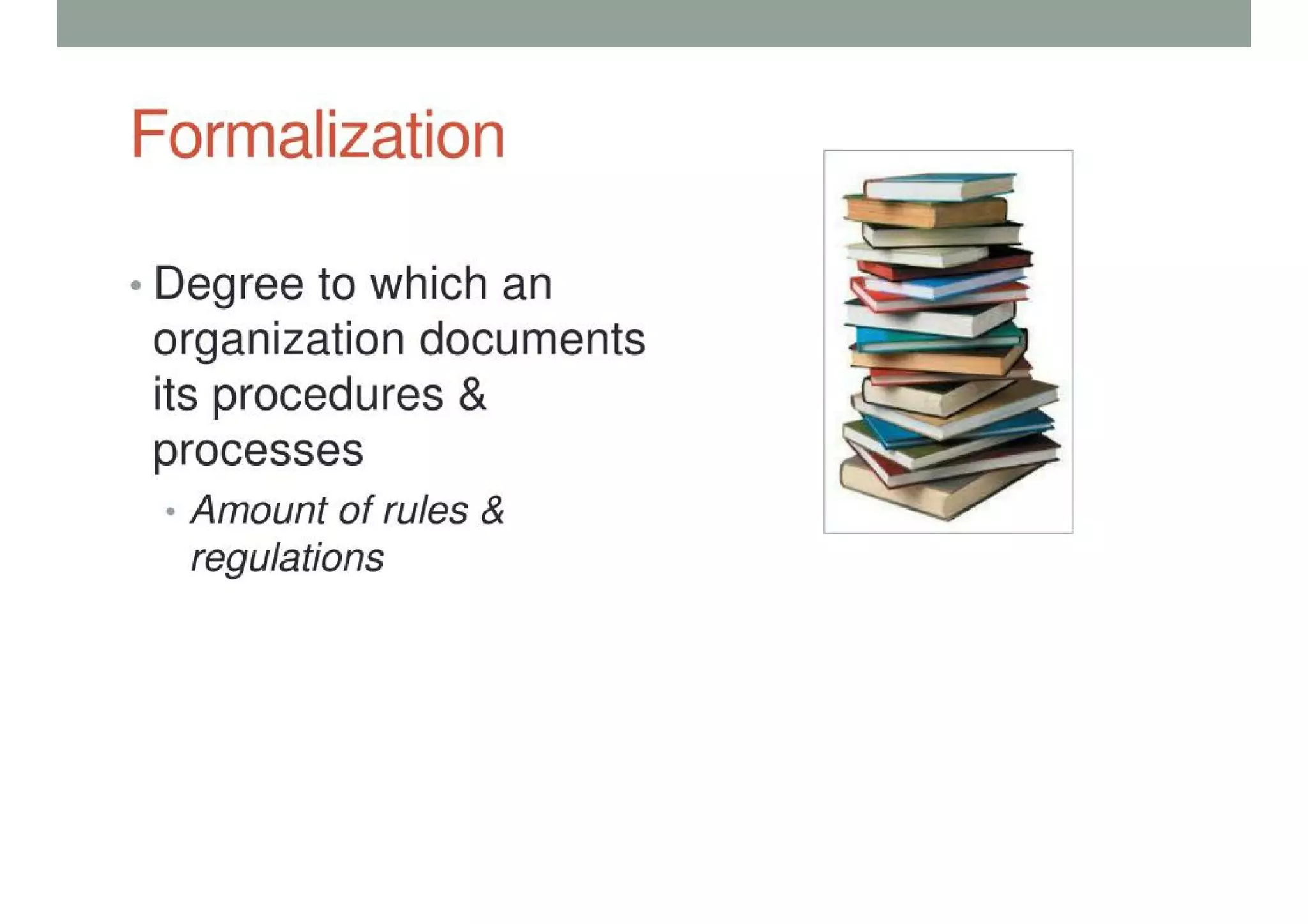 Organizational Structure