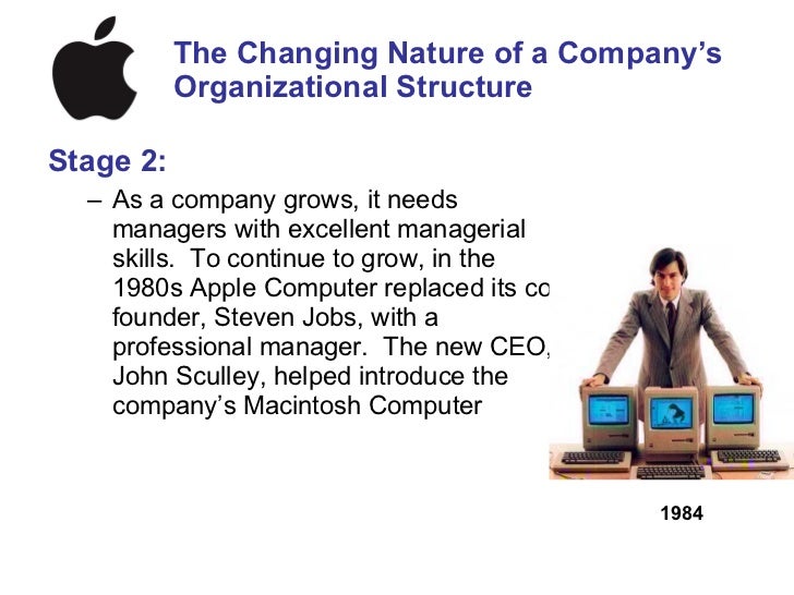 apple organizational structure