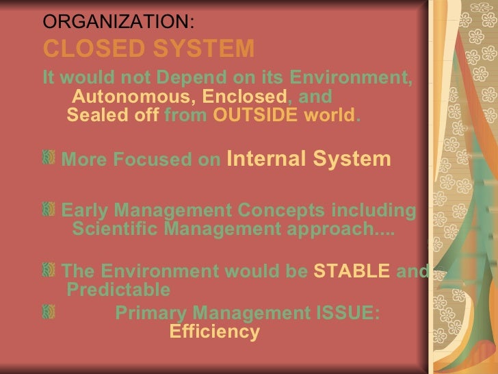 Organizational Structure