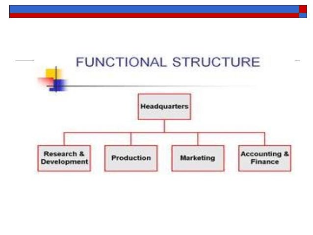 types of organizational charts