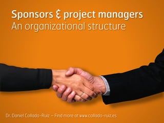 Sponsors and Project Managers - An organizational structure proposal