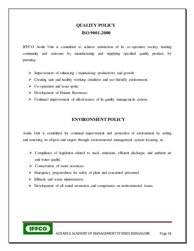 iso 9001 quality policy statement example and autoglass specials quality policy format