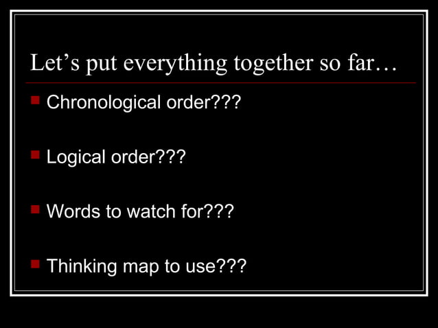 Organizational text features | PPT | Family and Relationships