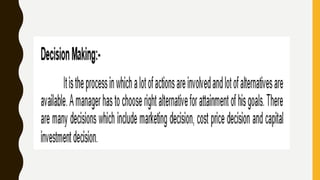 Organization and management 2 Management Function