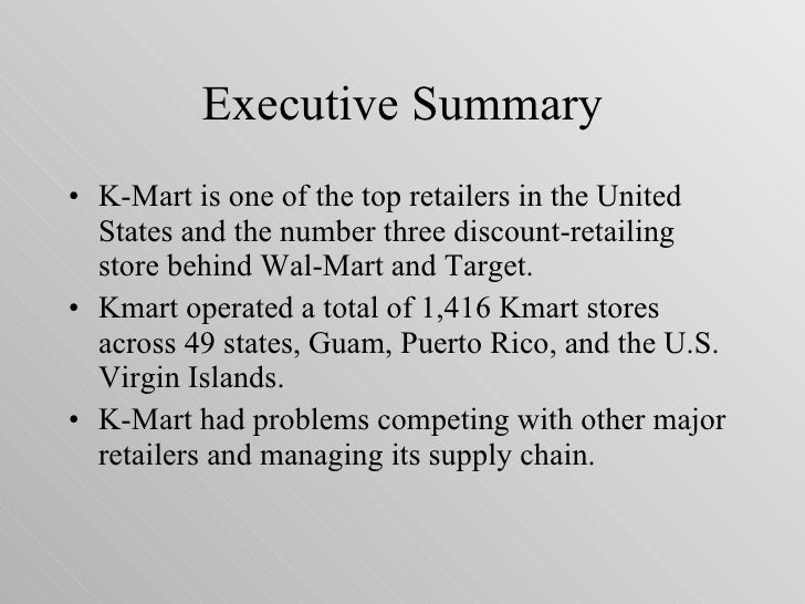 Kmart Organizational Structure Chart