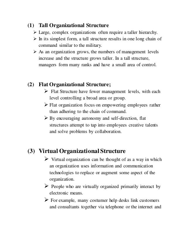 Organization and organizational structure